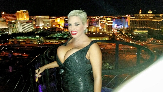 Monster fake boobs in Las Vegas