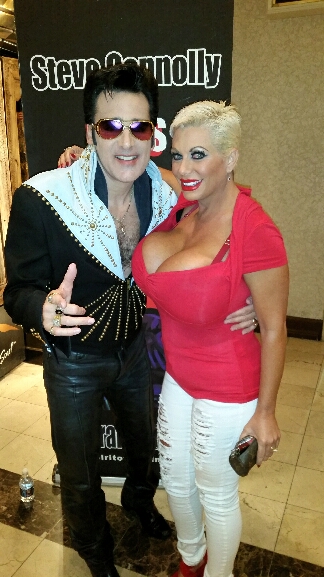 Giant boobs with Elvis