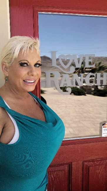 Big fake tits whore Claudia Marie at The Love Ranch Vegas