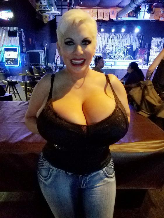 Claudia Marie giant fake tits
