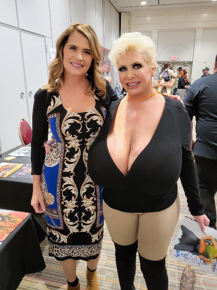 Kristy Swanson and Claudia Marie