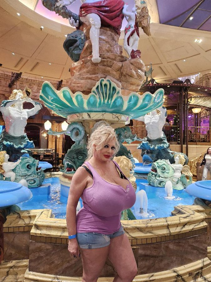 Giant fake tits at Eldorado Resort in Reno NV